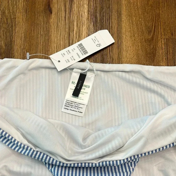 J. Crew NWT Hipster bikini bottom in seersucker size 2X - Picture 2 of 3